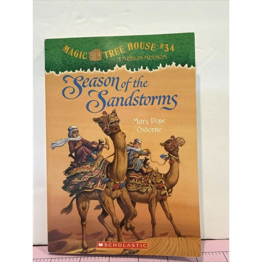 Magic Tree House #34 A Merlin Mission Seasons of the‎ Sandstorms by Mary Osborne